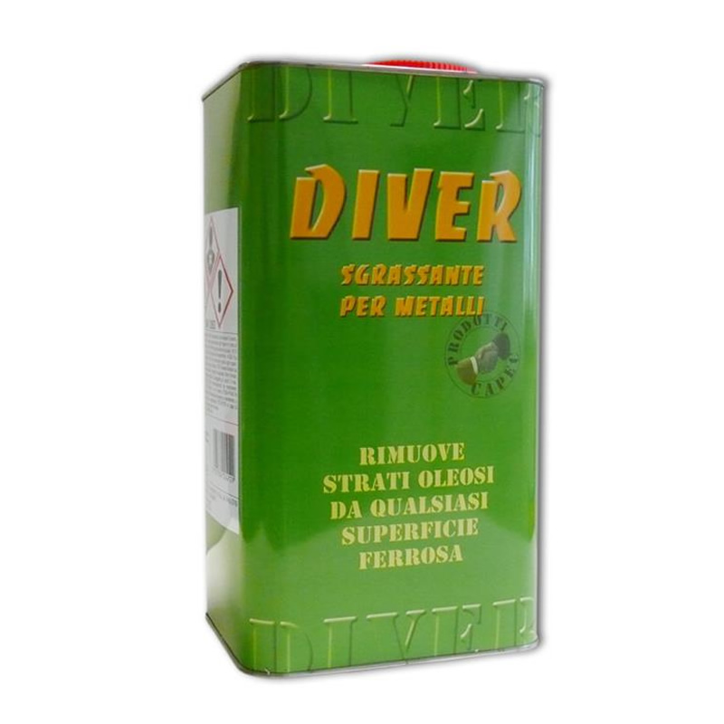 Diver sgrassatore per metalli